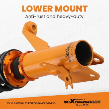 4pcs Amortiguador Ajustable Suspension SHOCK compatible para Honda EM SE TE Coilovers Kit